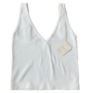 Free People Solid Rib Brami Marsala Women’s XS Tank NWT